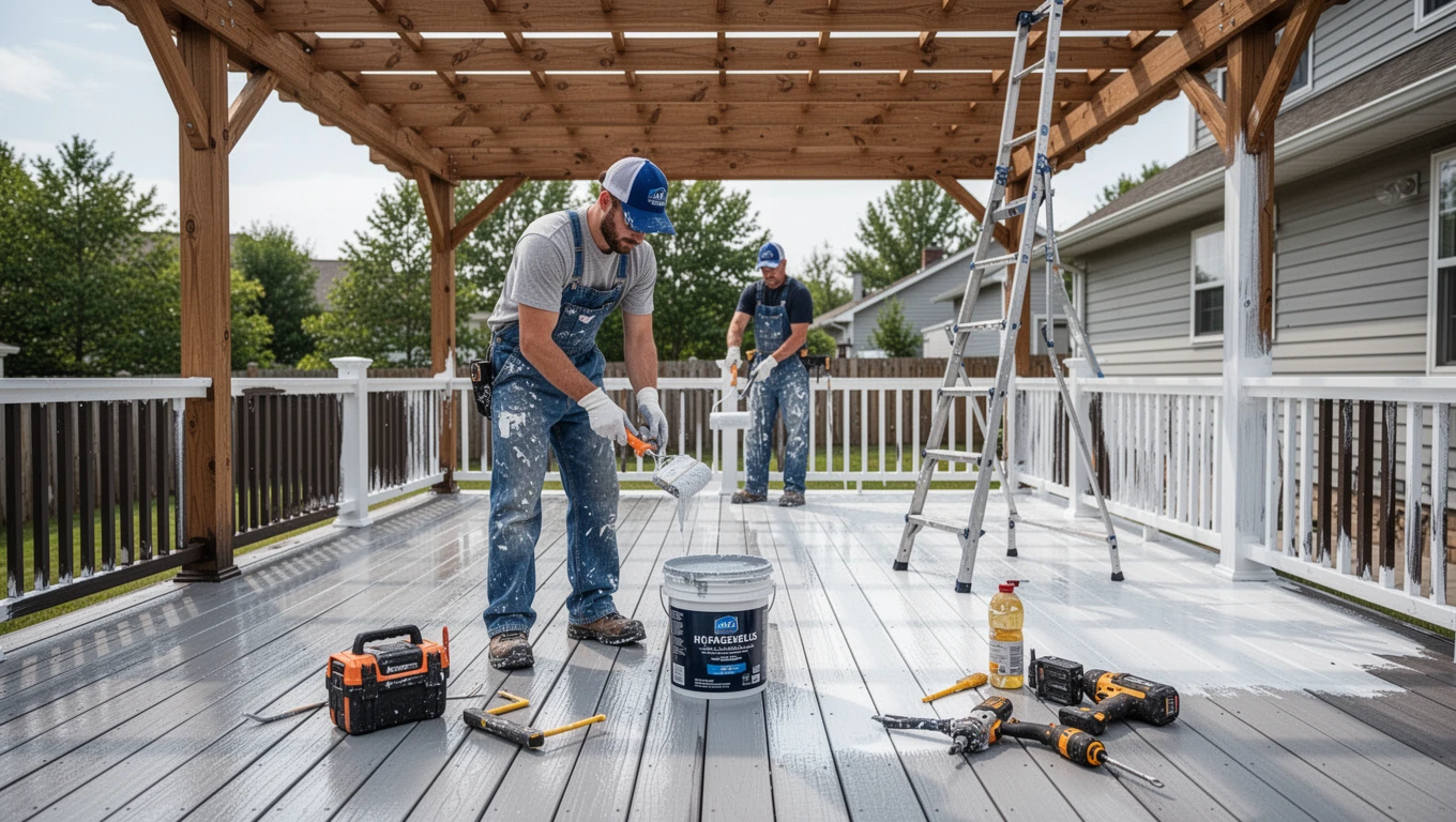 Deck & Pergola Staining