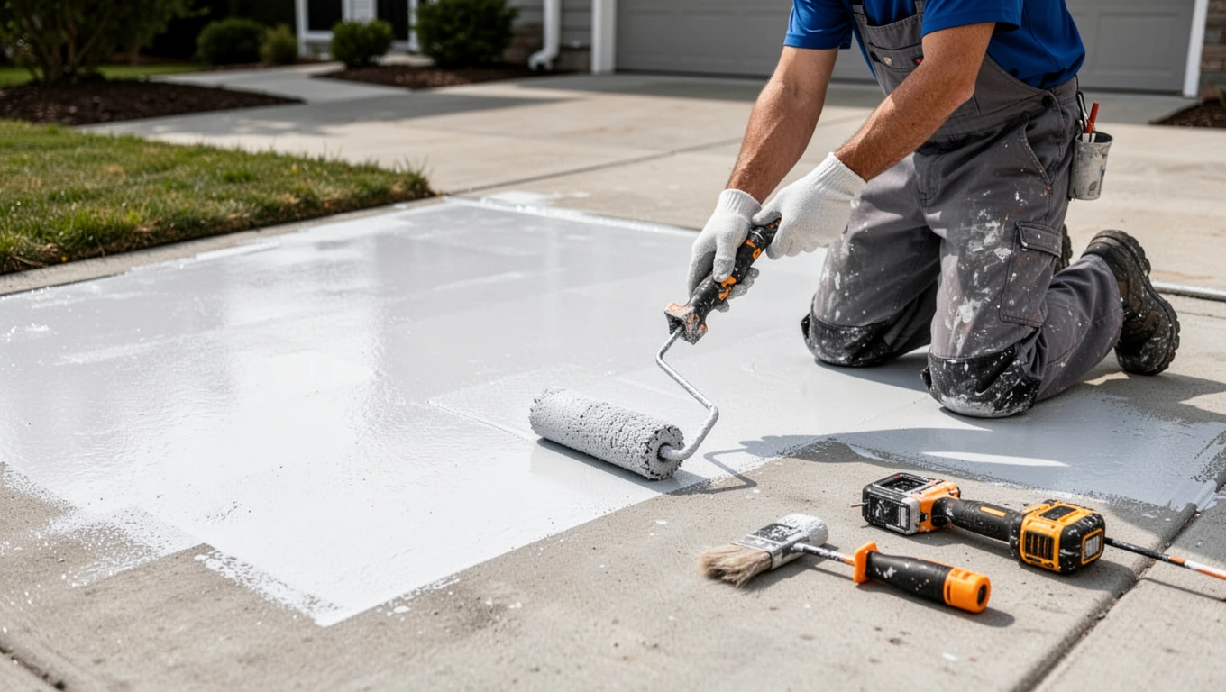 Concrete & Driveway Painting